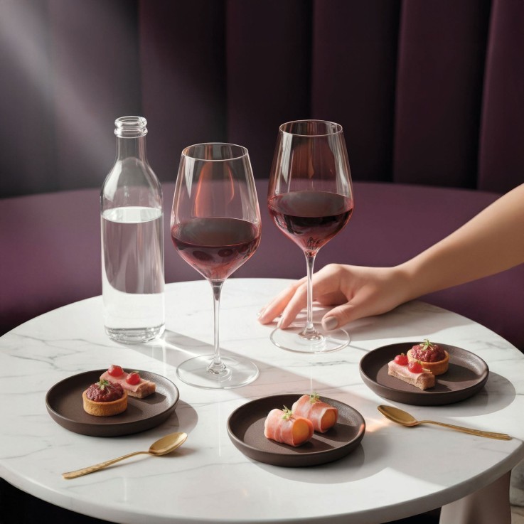 6 verres à pied 55 cl Mylla