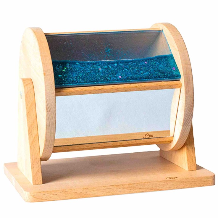 Roue sensorielle en bois pour bébé