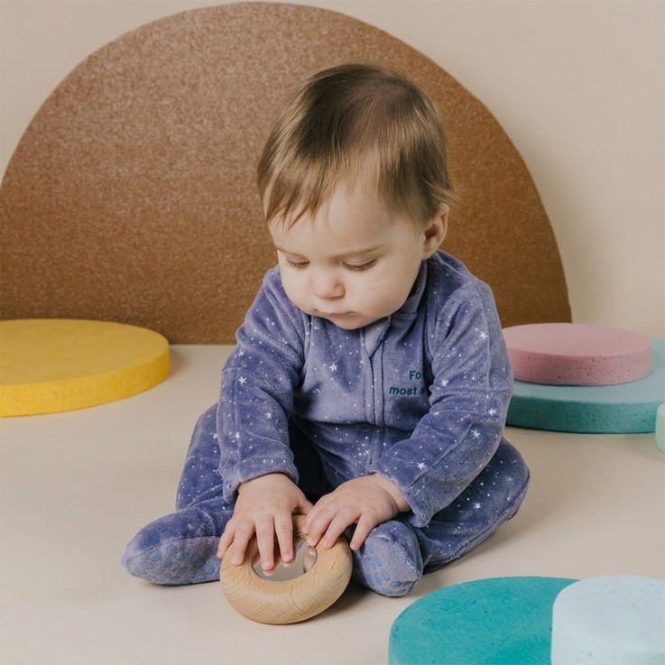 Hochet sensoriel Donut, Miroir
