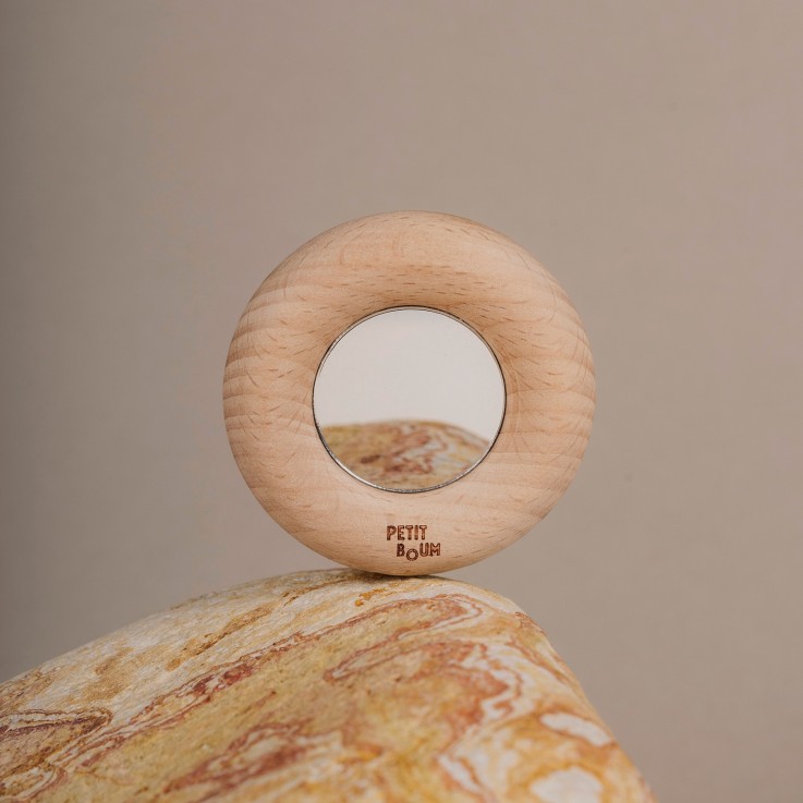 Hochet sensoriel Donut, Miroir