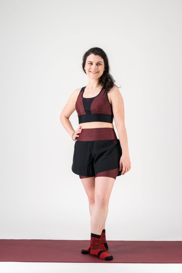 Short 2en1 Vibrations en fibres recyclées