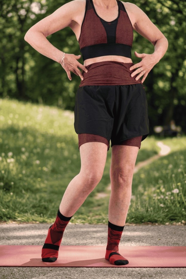 Ceinture Running Vibrations en fibres recyclées