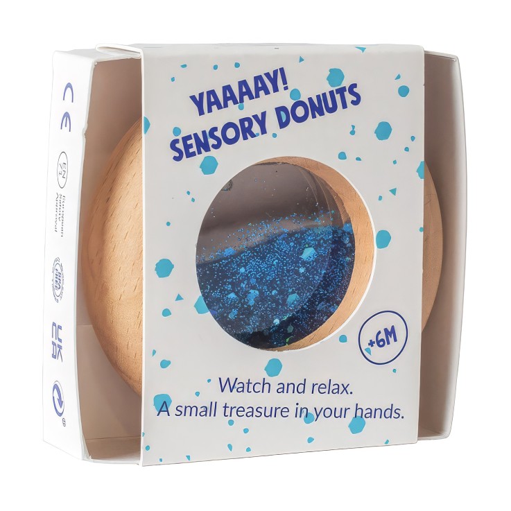 Hochet sensoriel Donut, Calme