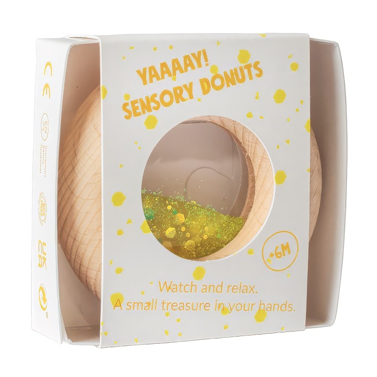 Hochet sensoriel Donut, Calme