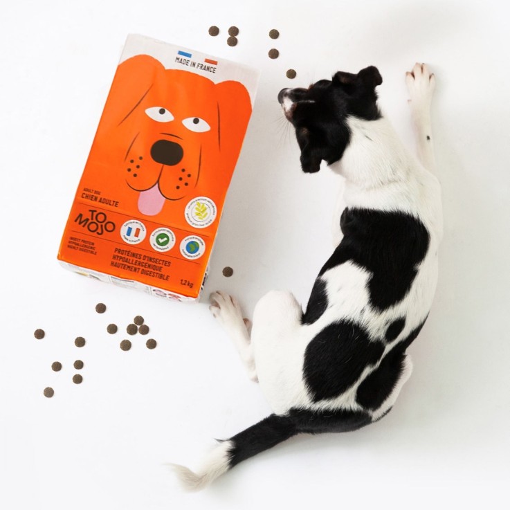 Tomojo - Croquettes aux Insectes Sans Céréales pour Chien
