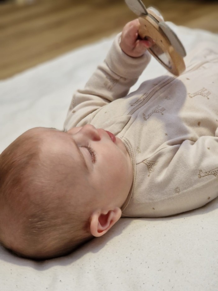 Pyjama bébé zippé et évolutif Girafe 1 Coton Bio