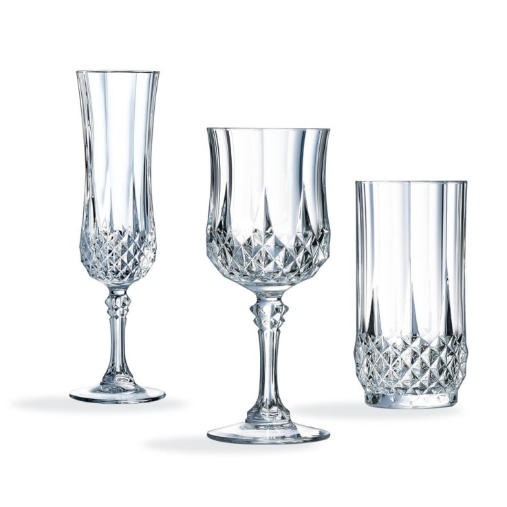 Ensemble de 18 verres -LONGCHAMP