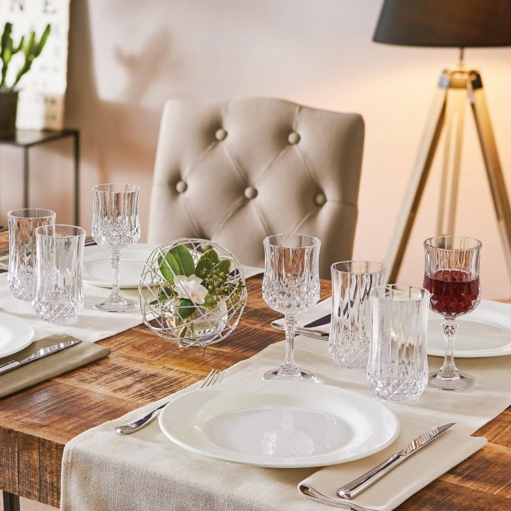Ensemble de 18 verres -LONGCHAMP