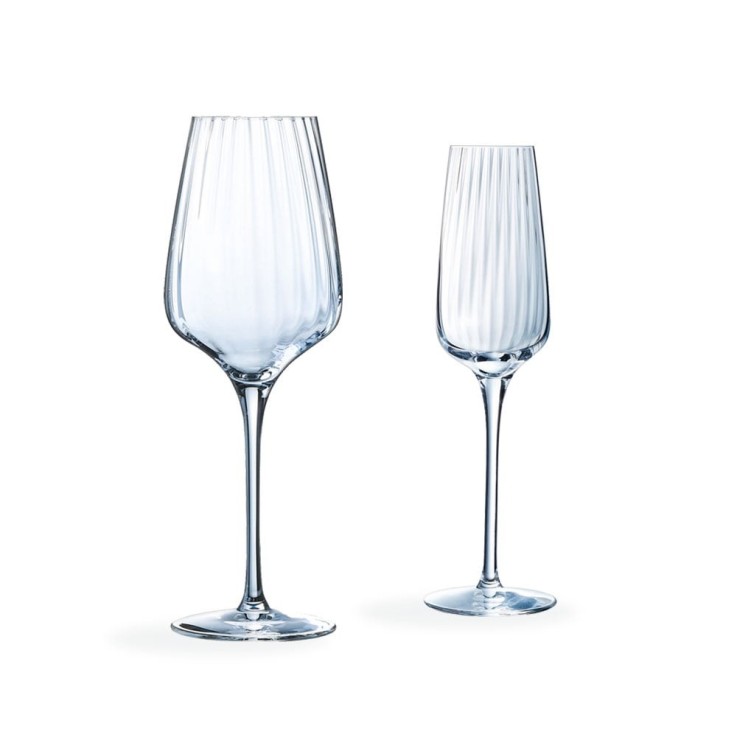 Ensemble de 12 verres à pied -SYMÉTRIE