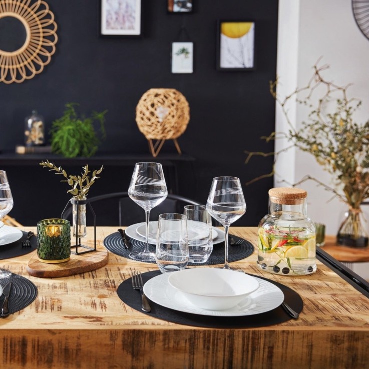 8 verres à eau 40 cl