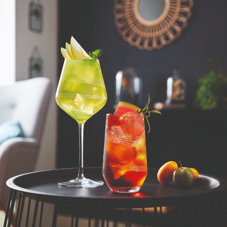 8 verres à eau 40 cl