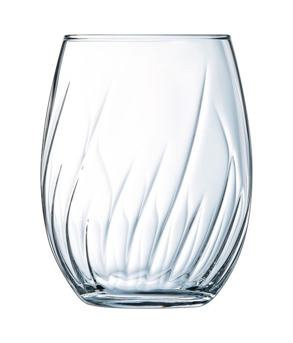 8 verres à eau 36 cl Swirly