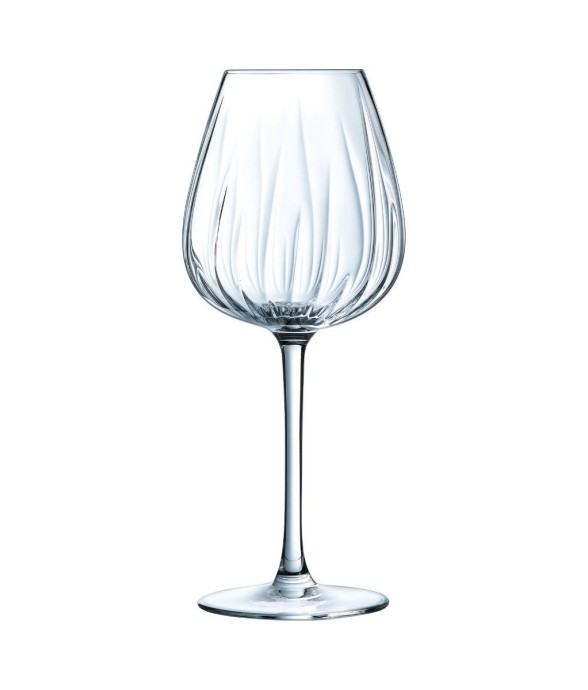 8 verres à pied en verre 47 cl