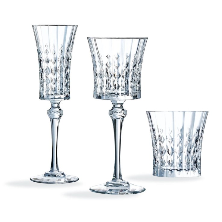 Ensemble de verres, 18 pièces -LADY DIAMOND