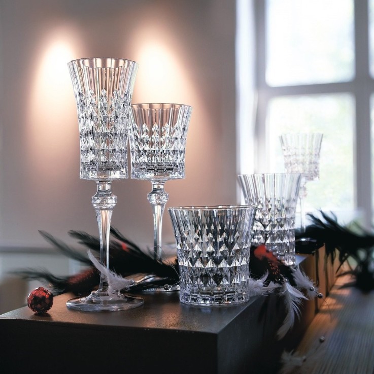 Ensemble de verres, 18 pièces -LADY DIAMOND