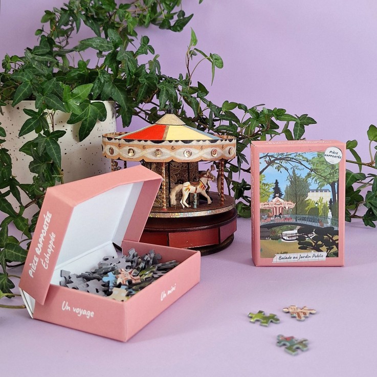 Mini puzzle Balade au Jardin Public Bordeaux