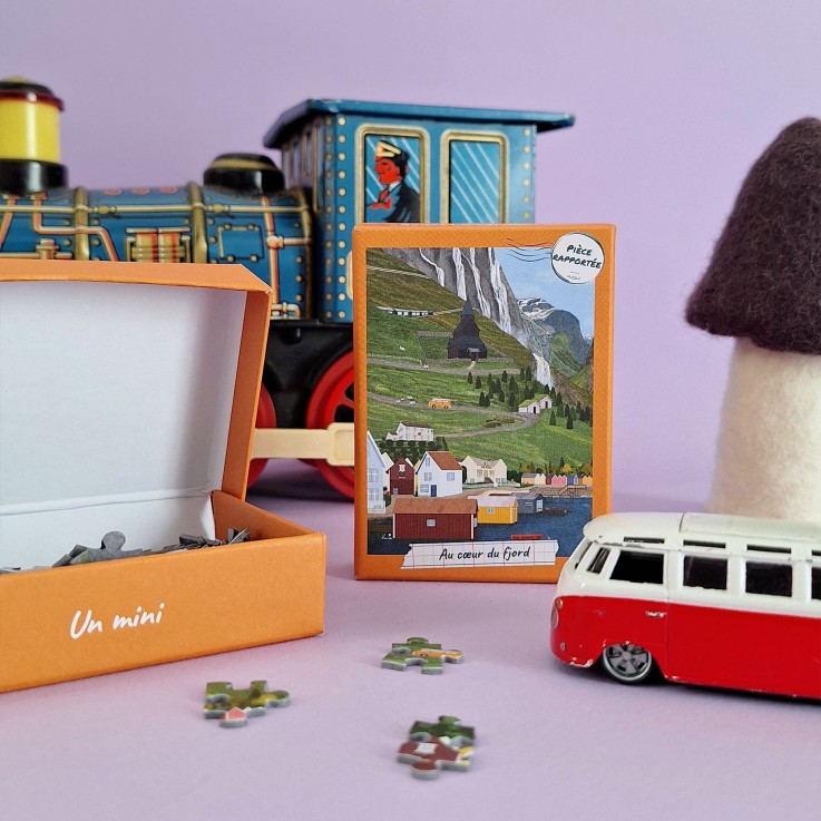 Mini puzzle Au coeur du fjord Norvège