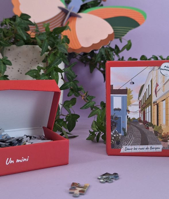 Mini puzzle Dans les rues...