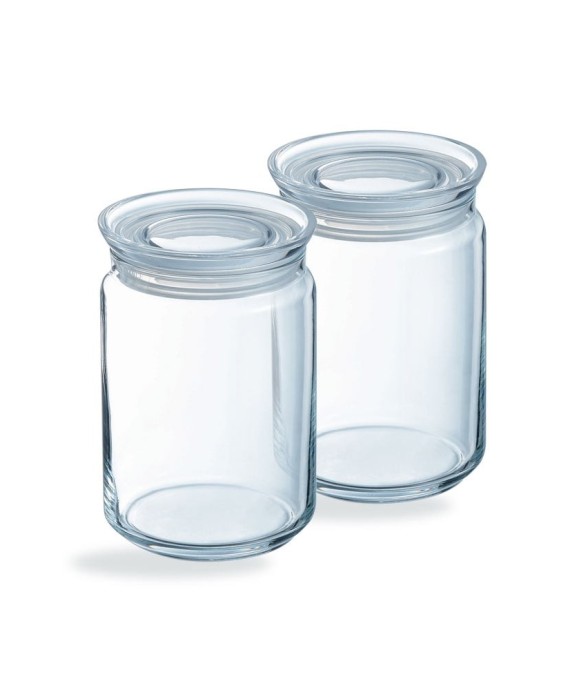 2 pots de conservation 1L...