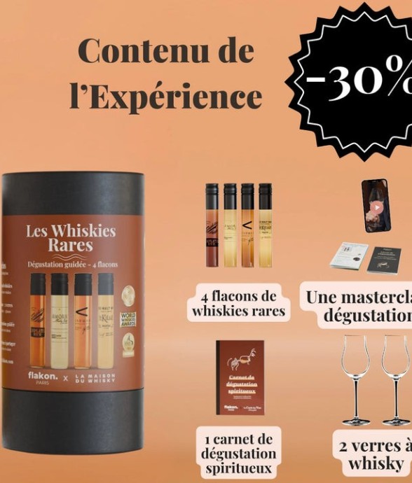 Expérience Whiskies Rares Duo