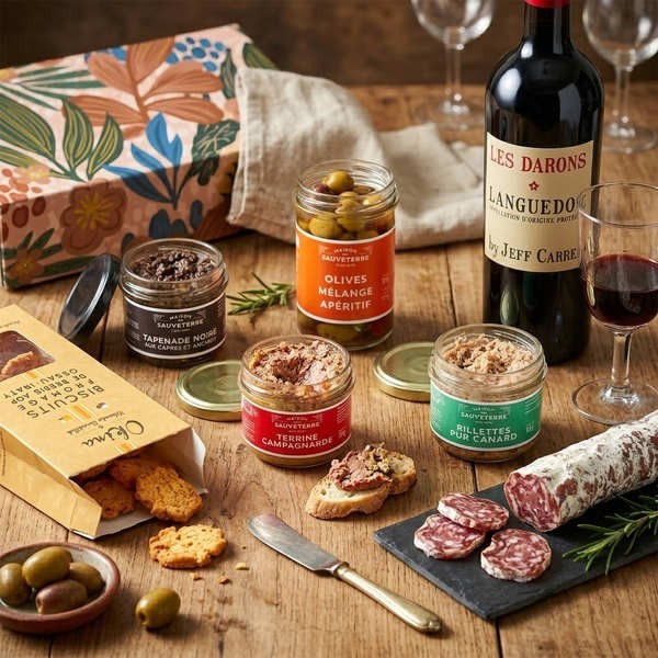 Coffret apéro Fête des Pères - Le coffret cadeau gourmand