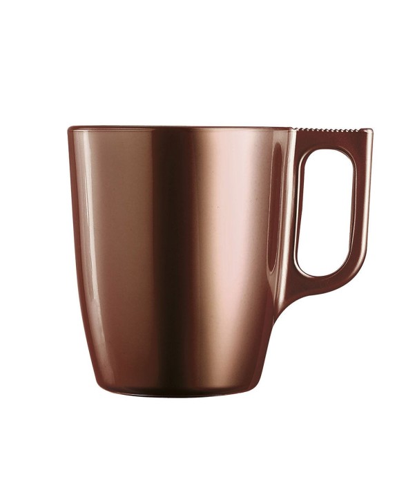 6 mugs 25 cl Chocolat -FLASHY
