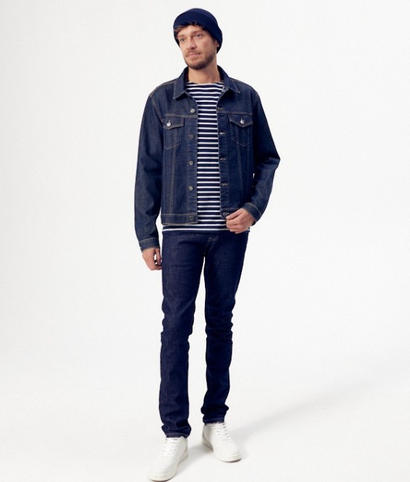 Veste en Jean Victor Coton bio