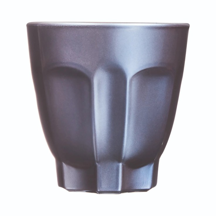 6 tasses en verre 9 cl bleues -FLASHY