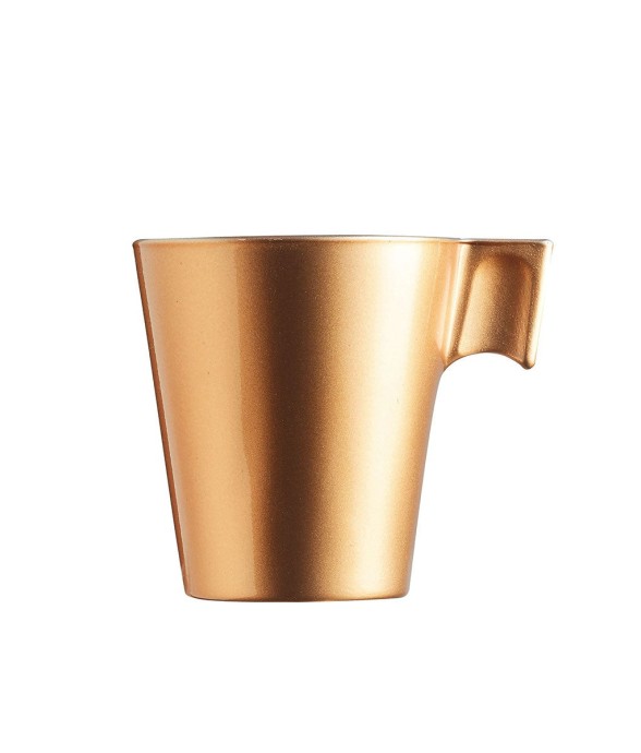 6 tasses 8 cl Gold -FLASHY