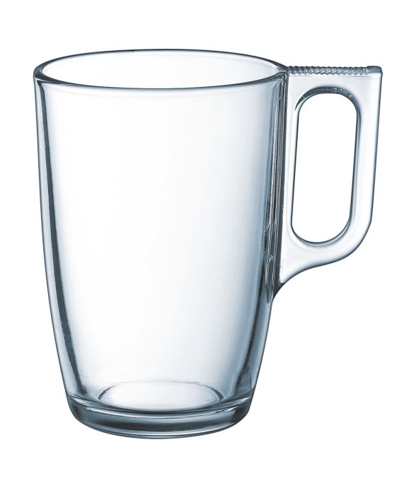 6 mugs en verre 32 cl