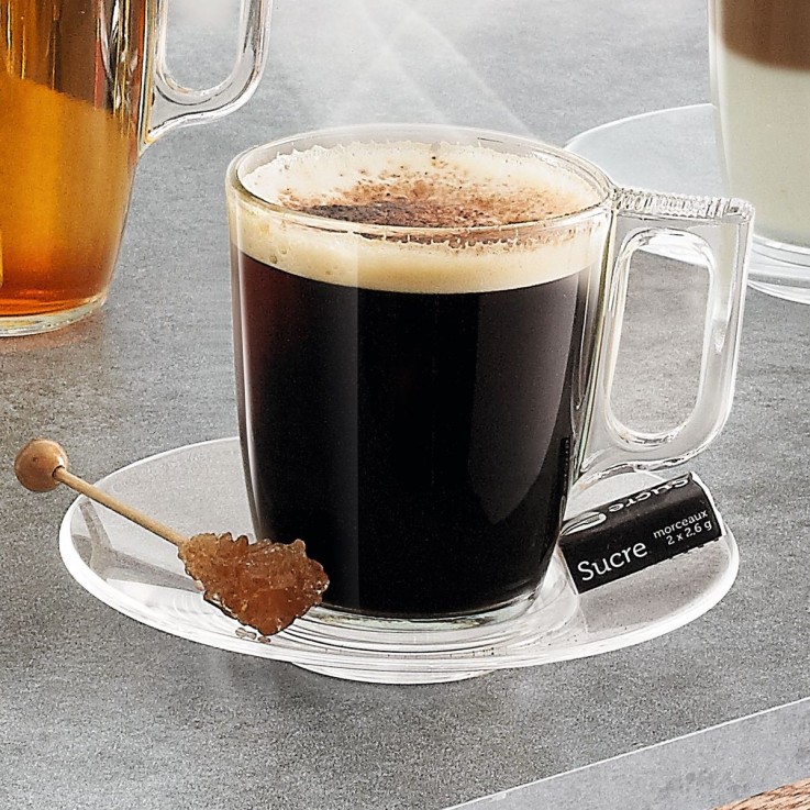 6 tasses en verre 9 cl -NUEVO