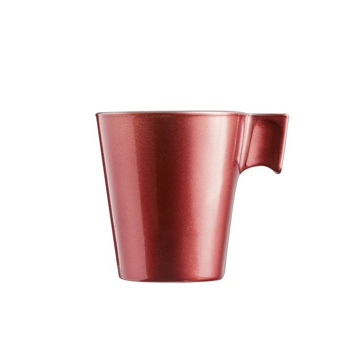 6 tasses 8 cl Rouges -FLASHY
