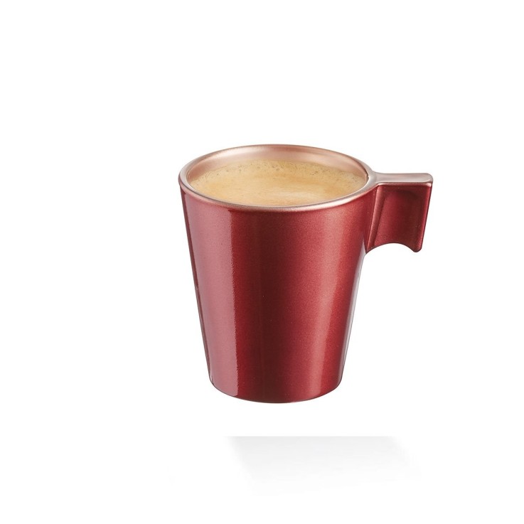 6 tasses 8 cl Rouges -FLASHY