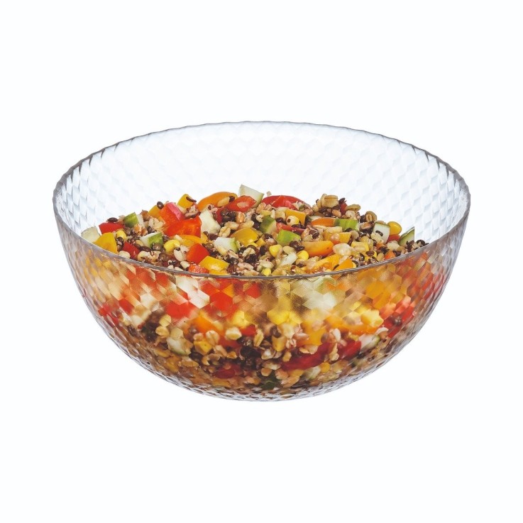 Saladier en verre 24cm -PAMPILLE