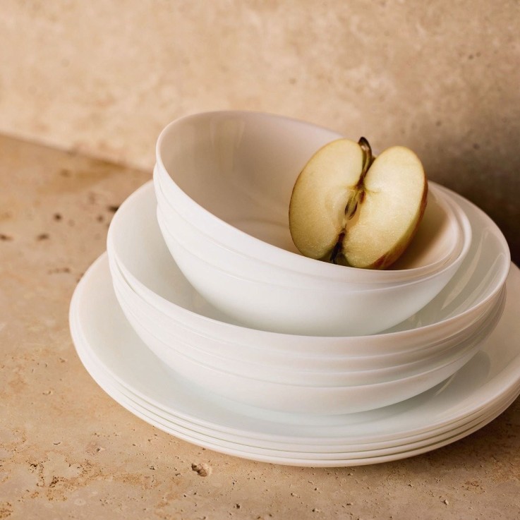Saladier blanc 21 cm -APY