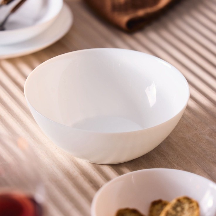 Saladier blanc 21 cm -APY