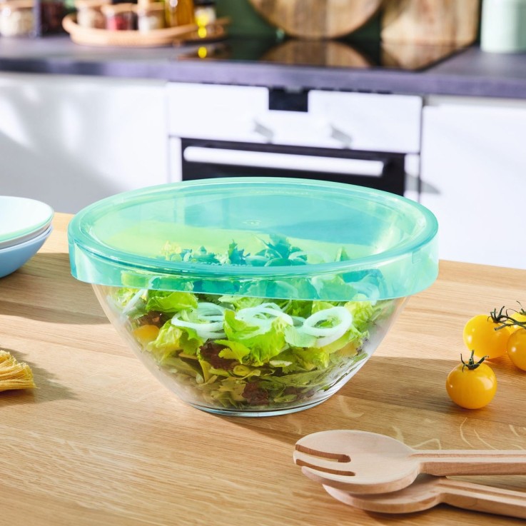 Saladier avec couvercle 28 cm -KEEP'N BOX