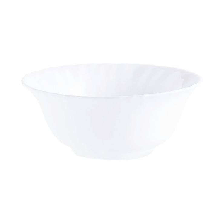6 coupelles blanches 12 cm -FESTON