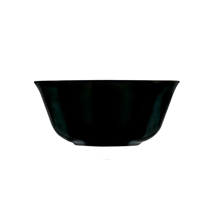 6 coupelles noires 12 cm -CARINE