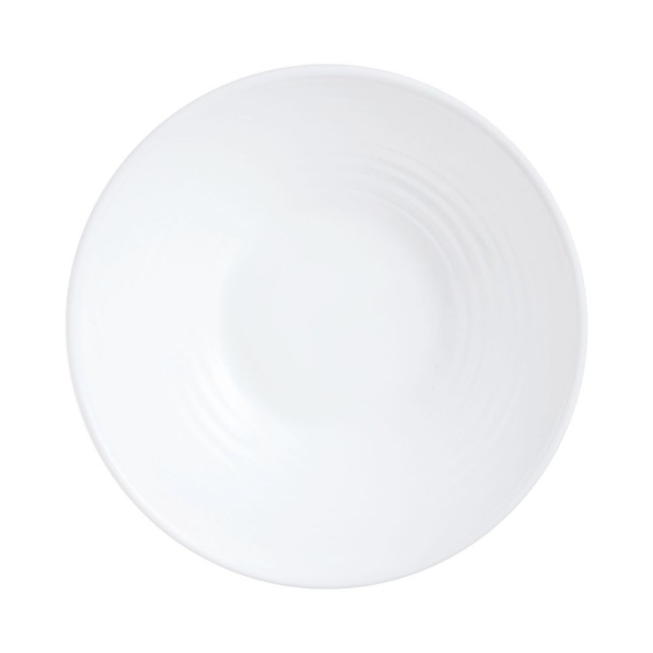 6 coupelles blanches 16cm -HARENA