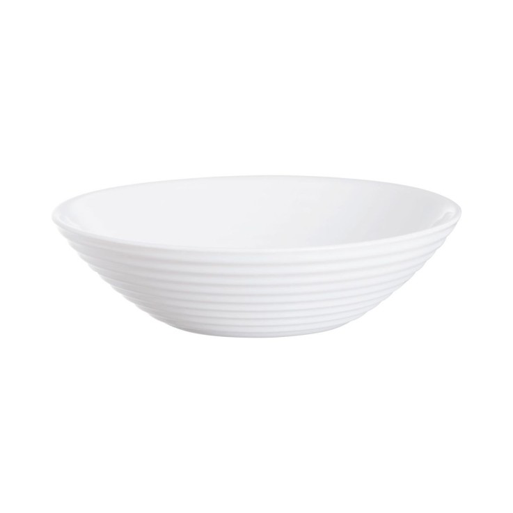 6 coupelles blanches 16cm -HARENA