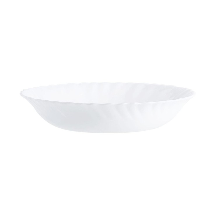 6 coupelles blanches 18 cm -FESTON