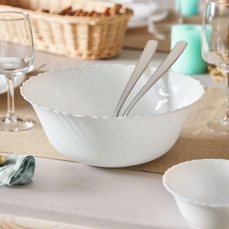 Saladier blanc 25 cm -FESTON