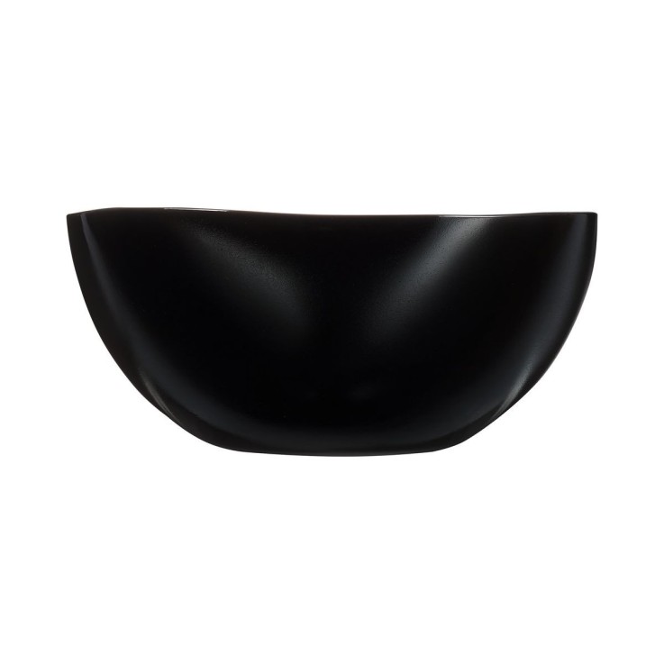 6 coupelles 14 cm noires -CARINE