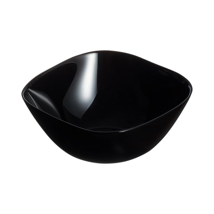 6 coupelles 14 cm noires -CARINE
