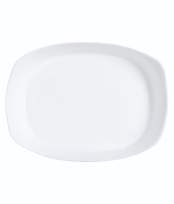 Plat à four blanc 30cm...