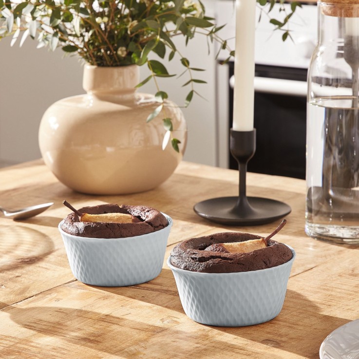 Ramequin gris 11 cm -SMART CUISINE WAVY