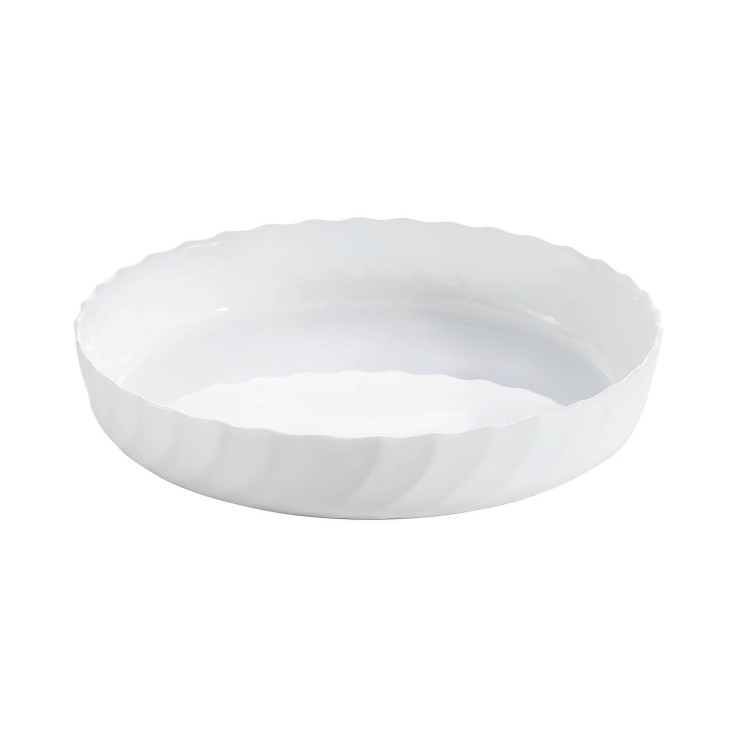 Plat à tarte blanc 26cm -SMART CUISINE TRIANON