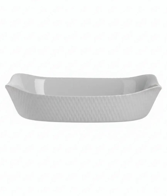 Plat rectangle gris 34cm...