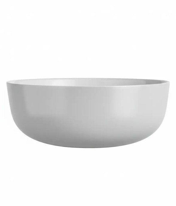 Plat rond gris 18 cm -SMART...